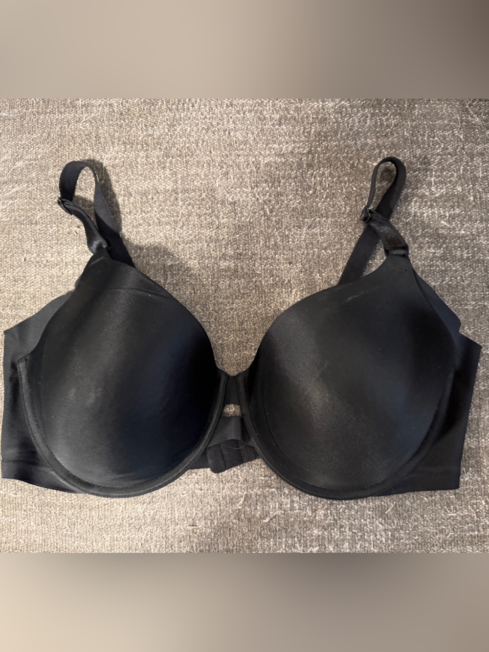 Warner's Black Smooth T-Shirt Bra - Molded Cups